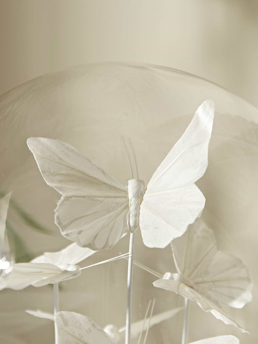 White Butterfly Bell Jar