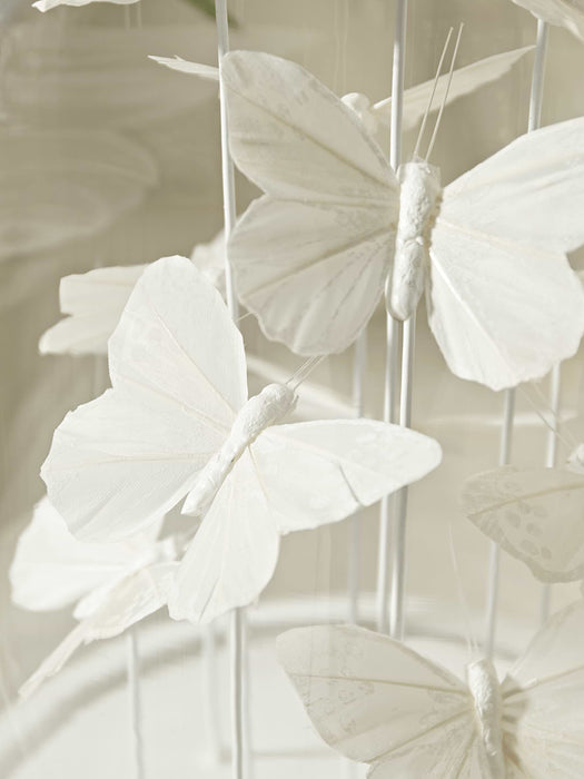White Butterfly Bell Jar