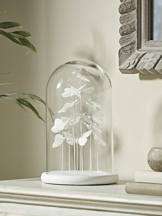 White Butterfly Bell Jar