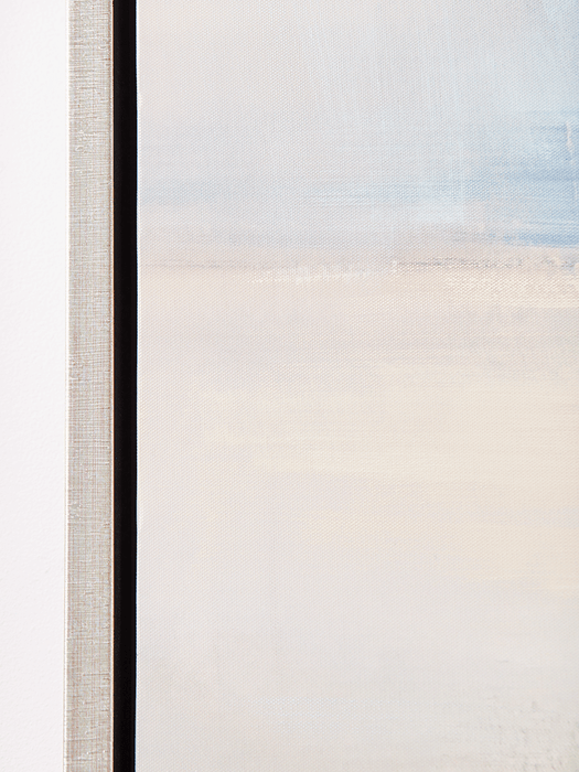 Abstract Sea Framed Canvas