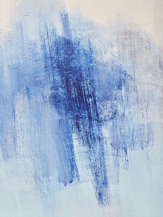 Abstract Sea Framed Canvas
