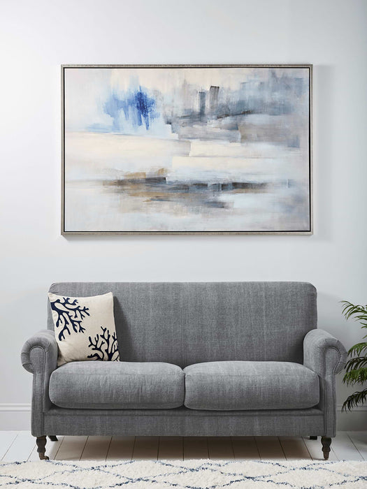Abstract Sea Framed Canvas