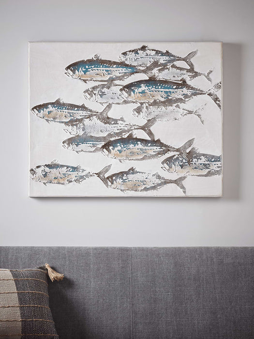 Shoal of Fish Canvas