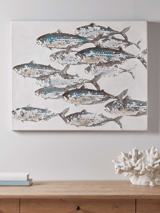 Shoal of Fish Canvas