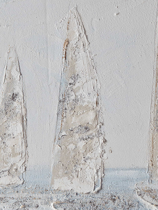 Abstract Harbour Canvas