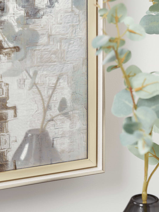 Abstract Mirrored Wall Art