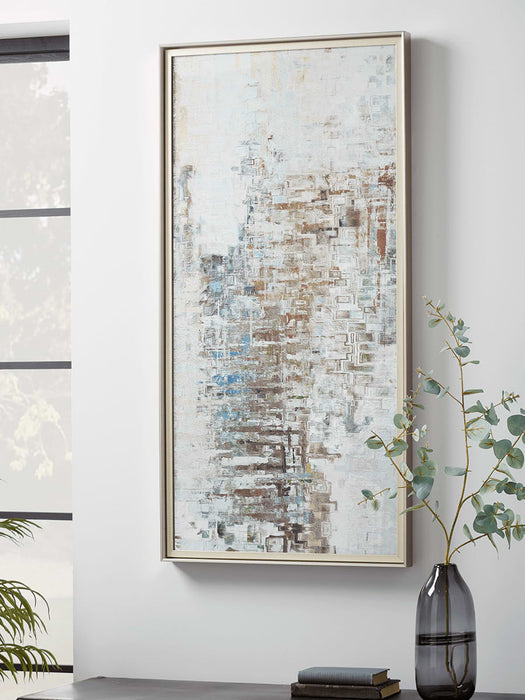 Abstract Mirrored Wall Art