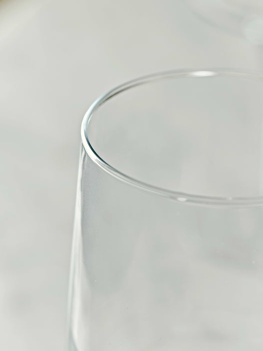 Six Delicate Wine Glasses