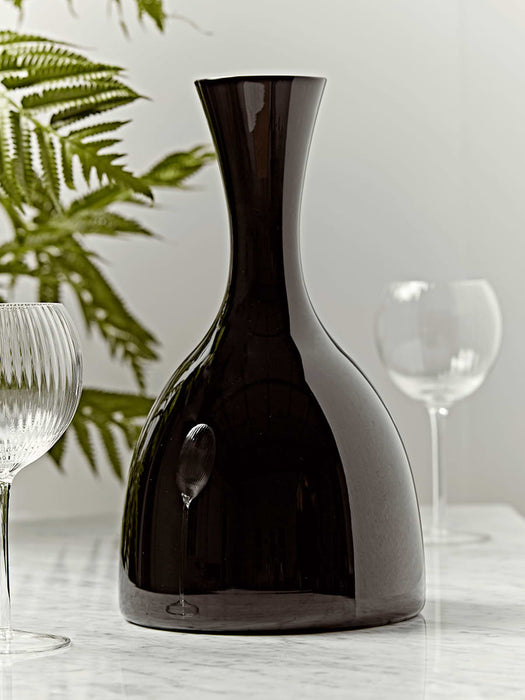 Black Crystal Wine Decanter