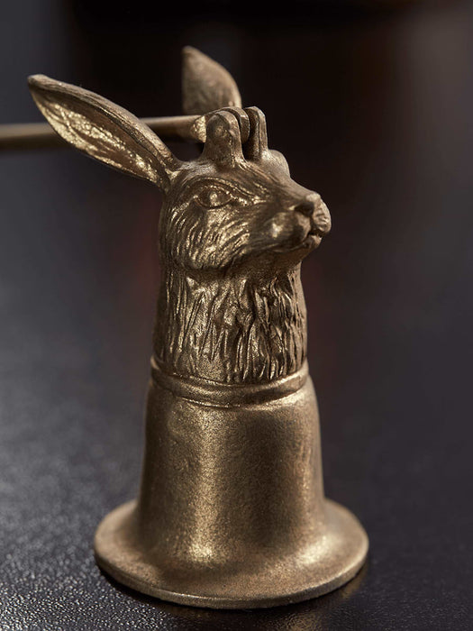 Antique Gold Hare Candle Snuffer