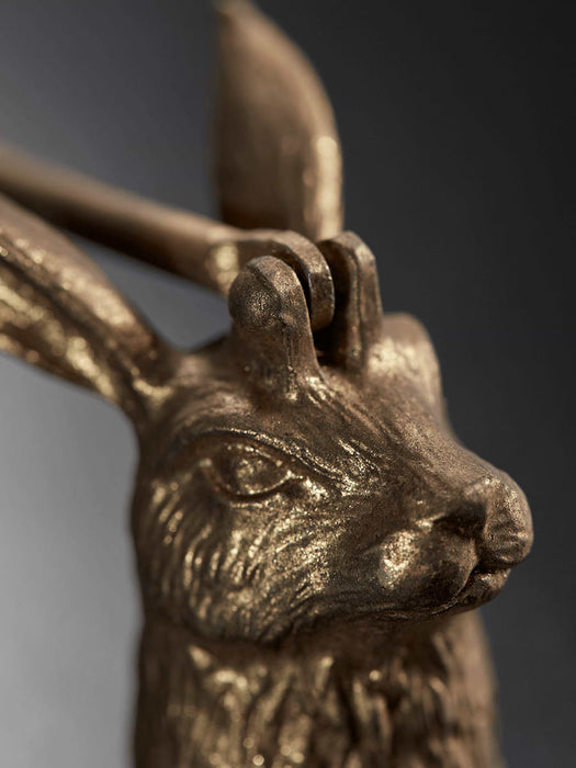 Antique Gold Hare Candle Snuffer