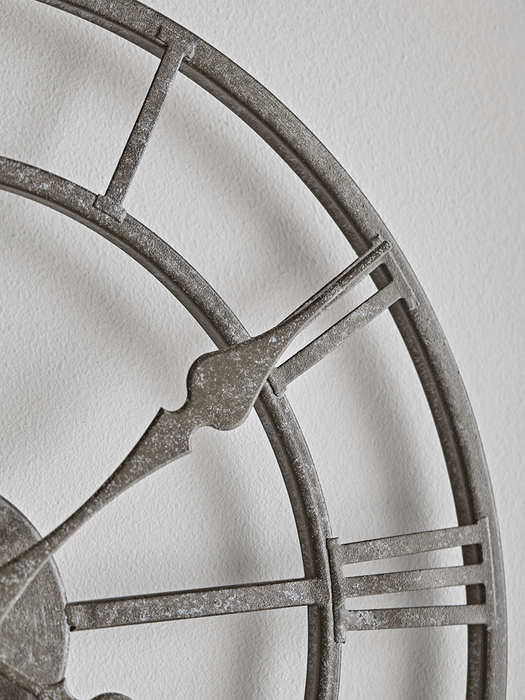 Distressed Cut Out Clock