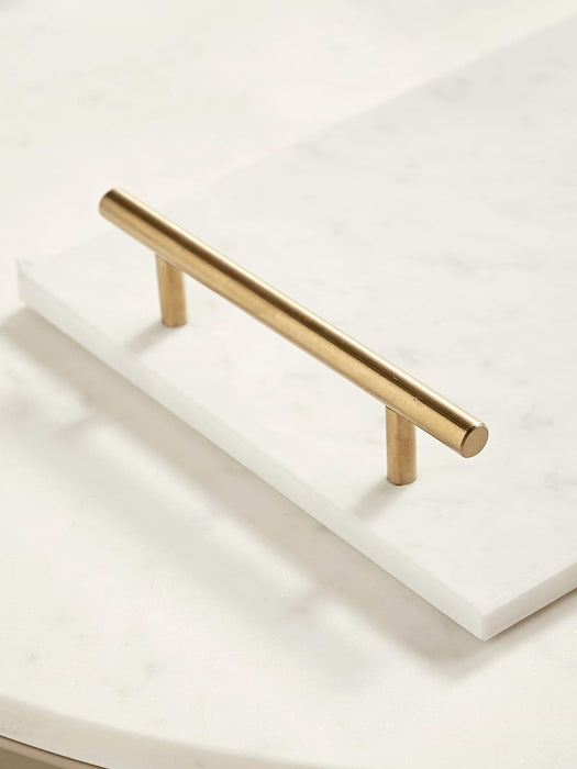 Marble & Brass Tray