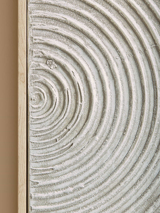 Two Spiral Panel Wall Art