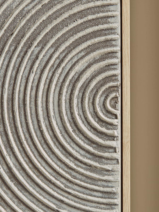 Two Spiral Panel Wall Art