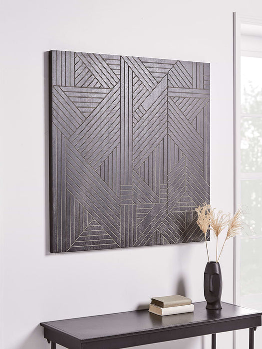 Textured Geometric Wall Art