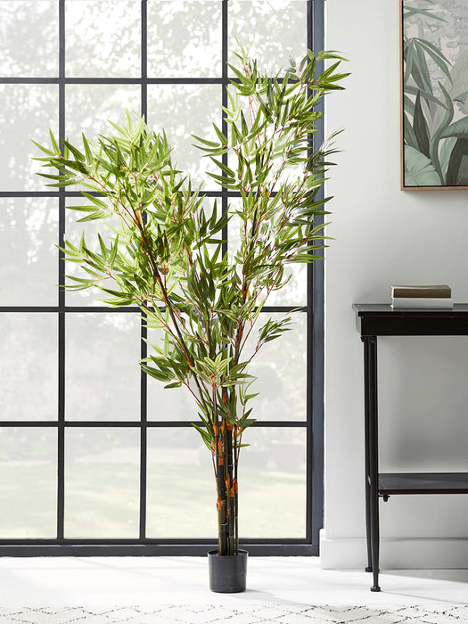 Faux Potted Bamboo