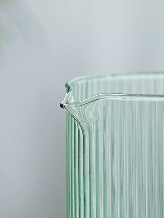 Fluted Glass Jug