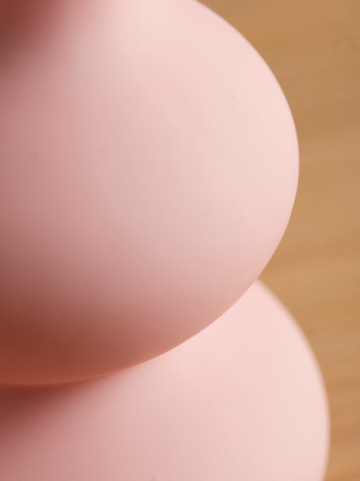 Earthenware Ripple Vase - Blush