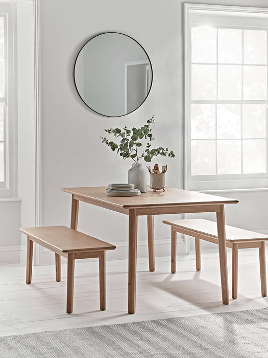 Industrial Slim Frame Round Mirror - Large