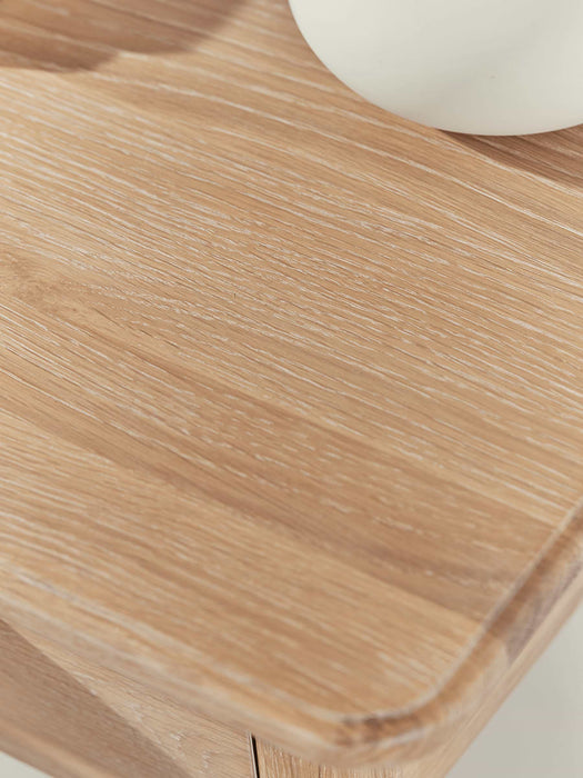 Oslo Oak Bedside Table