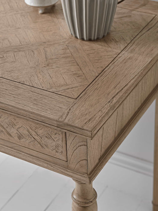 Geometric Parquet Desk