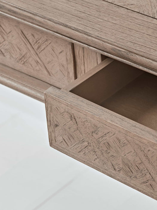 Geometric Parquet Desk