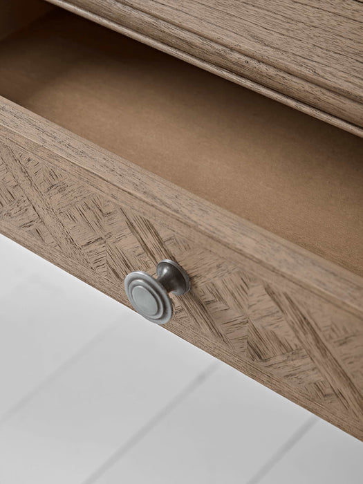 Geometric Parquet Desk