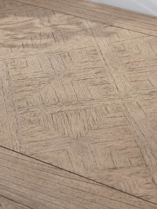 Geometric Parquet Desk