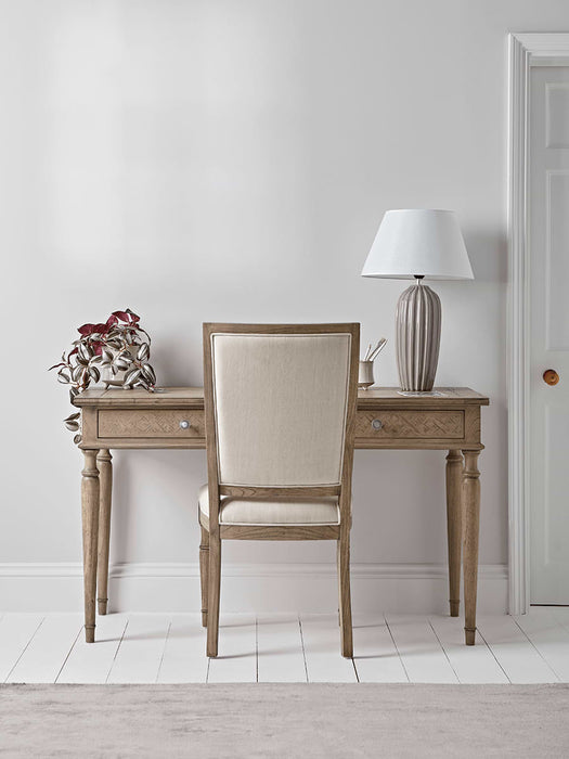 Geometric Parquet Desk