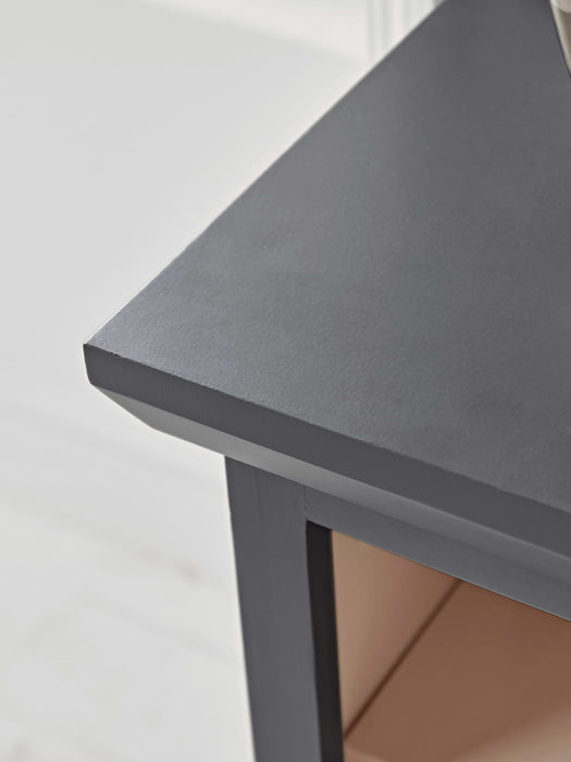 Low Bookcase - Grey & Blush