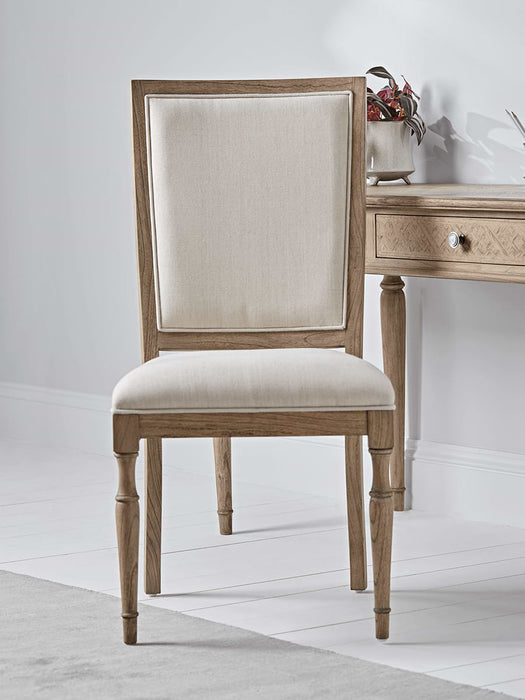 Geometric Parquet Chair