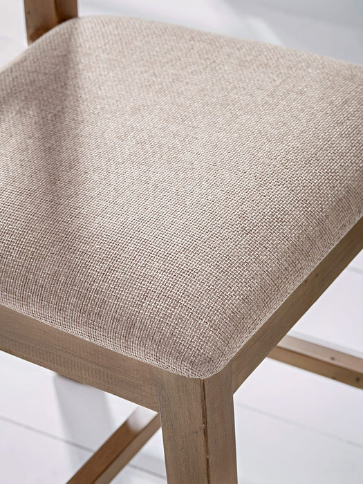 Two Loft Cross Back Dining Chairs