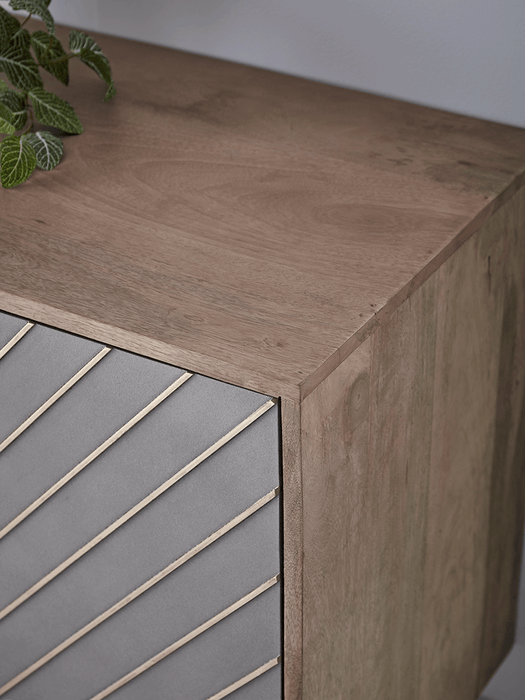 Concrete & Brass Sideboard