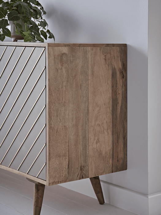 Concrete & Brass Sideboard