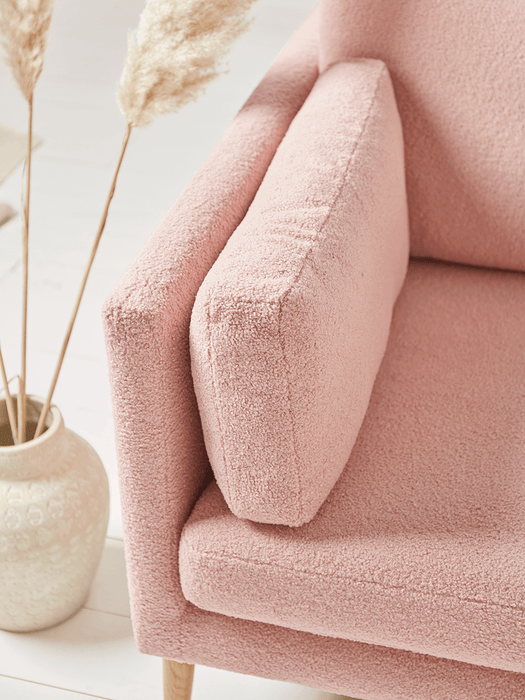 Teddy Sofa - Powder Pink