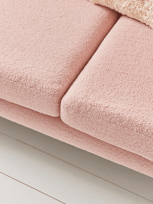 Teddy Sofa - Powder Pink