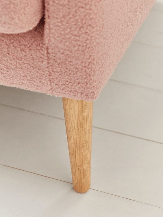 Teddy Sofa - Powder Pink