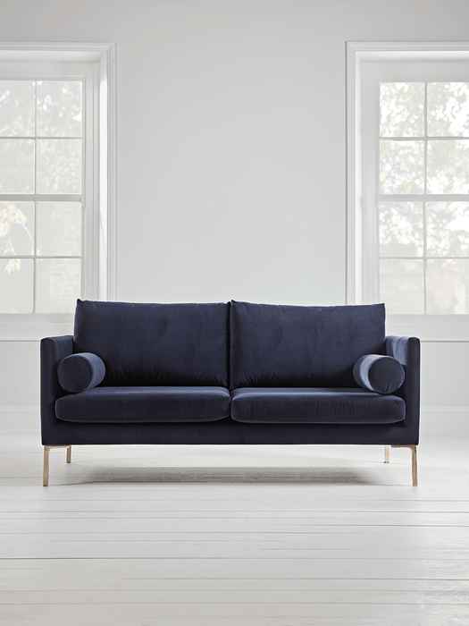 Rene Velvet Sofa - Navy