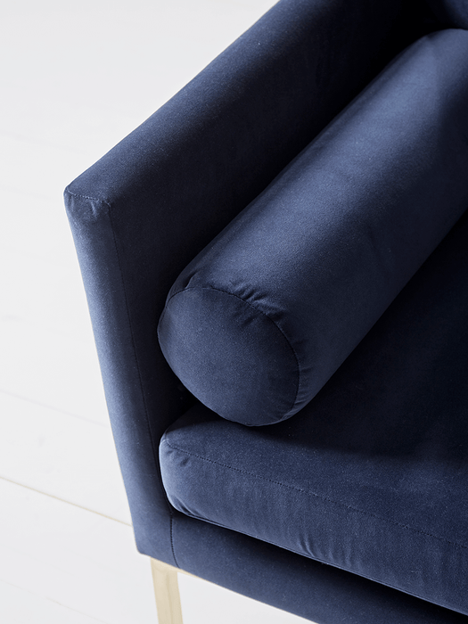 Rene Velvet Sofa - Navy