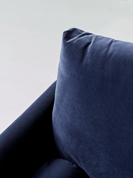 Rene Velvet Sofa - Navy