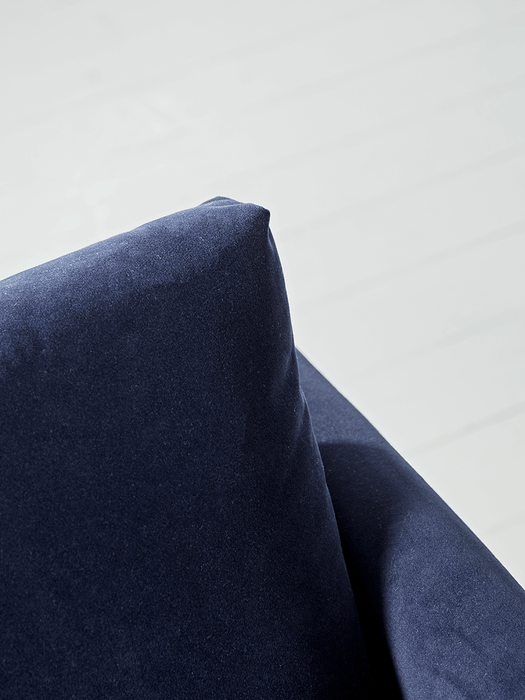 Rene Velvet Sofa - Navy