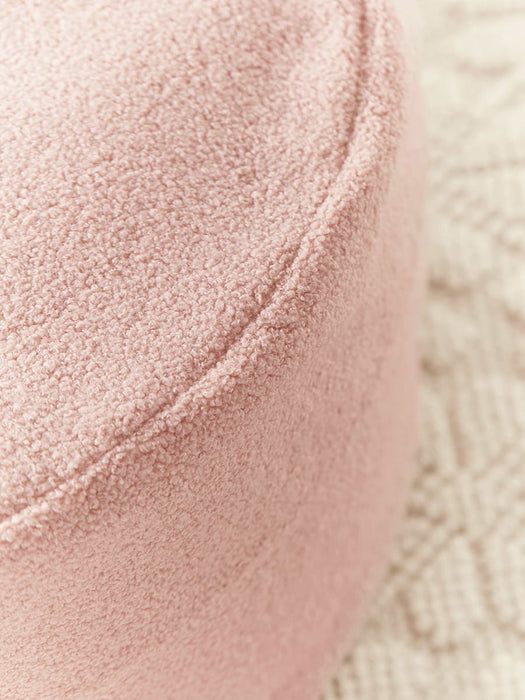 Teddy Pouffe - Powder Pink