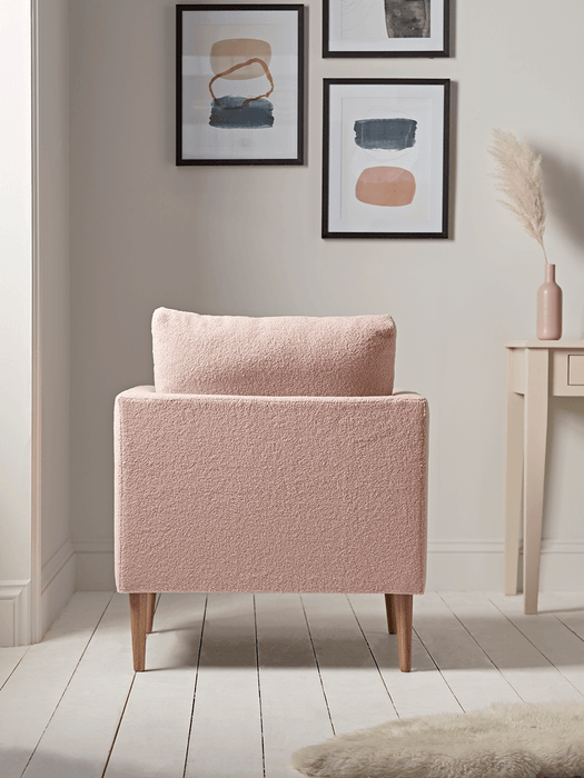 Teddy Armchair - Powder Pink