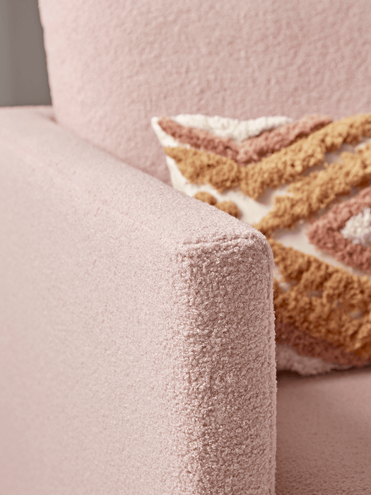 Teddy Armchair - Powder Pink