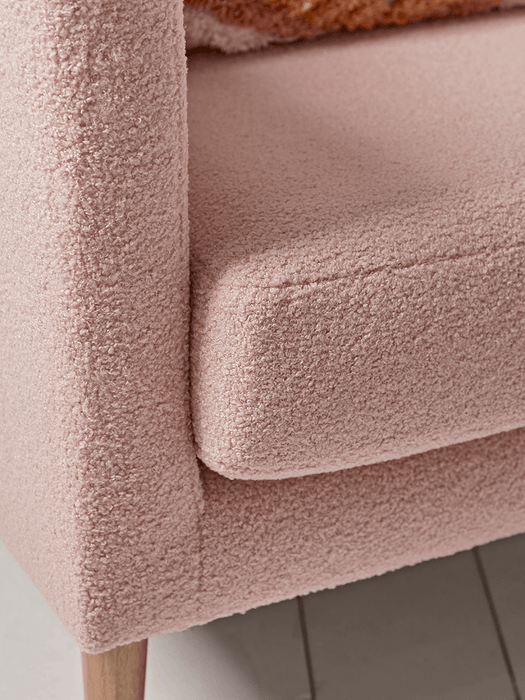 Teddy Armchair - Powder Pink