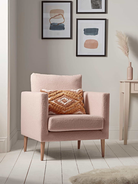 Teddy Armchair - Powder Pink