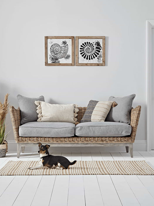 Bowe Round Rattan Sofa