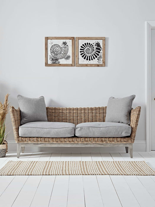 Bowe Round Rattan Sofa
