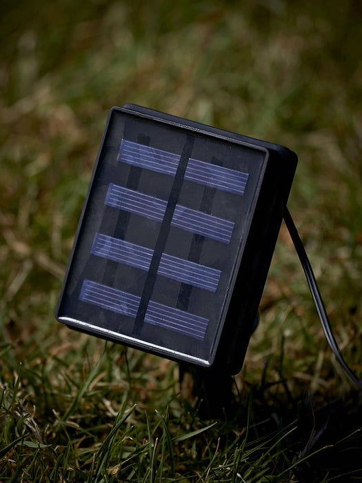 Three Starburst Stake Lights